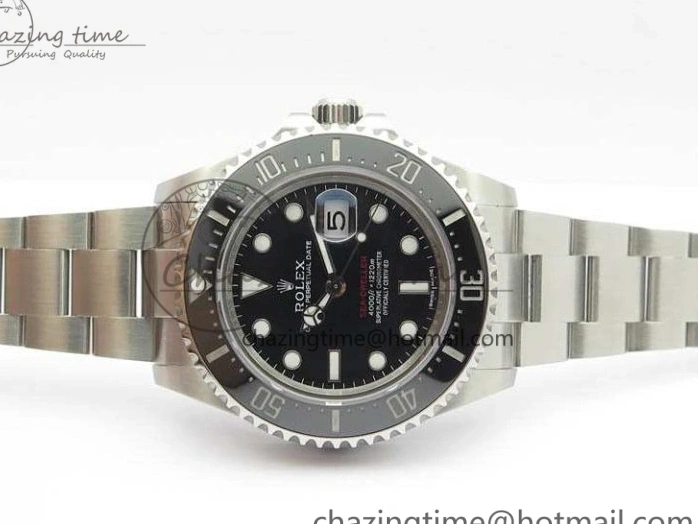 MiroTime 1225 Durable Sea Dweller 126600 2017 43mm SS BP Maker 1:1 Best Edition Black Dial On SS Bracelet ETA 3575